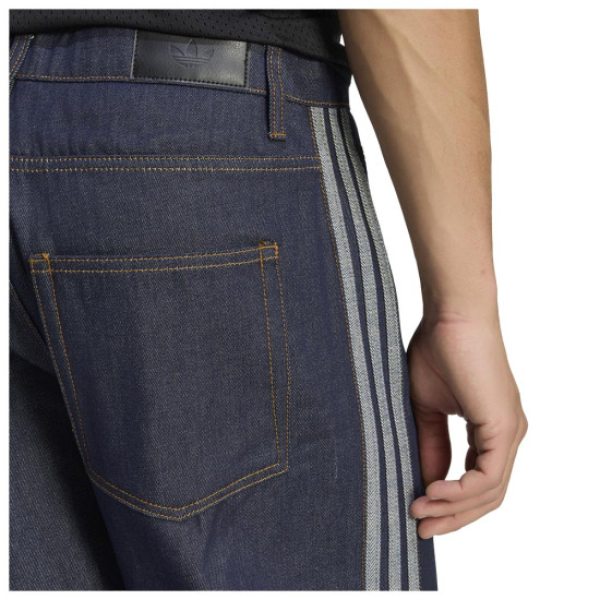 Adidas Ανδρικό παντελόνι Firebird Adicolor Denim Mid-Rise Straight-Leg Pants